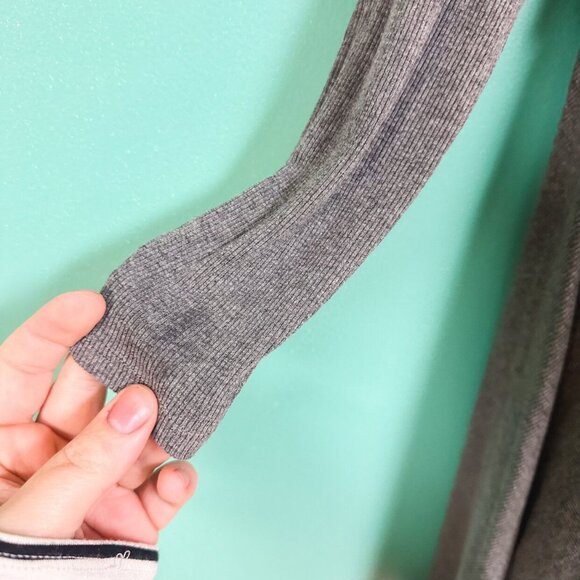 Childhoods Clothing Gray Long Sleeve Swing Dress Size 6/7 - Picture 7 of 9